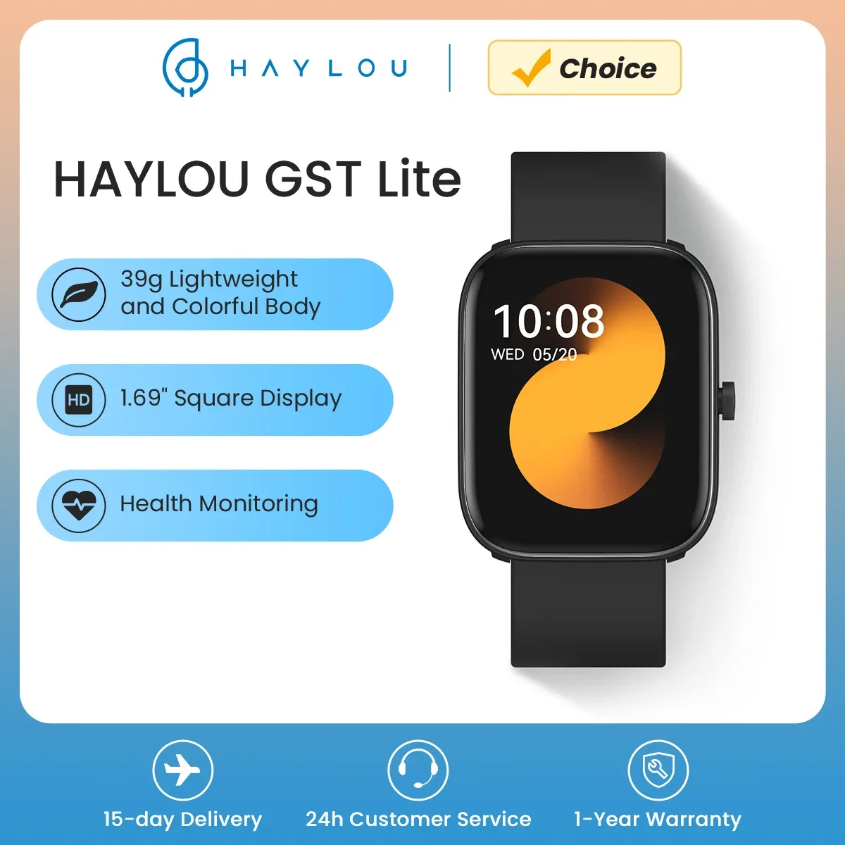 haylou gst lite smartwatch image 2