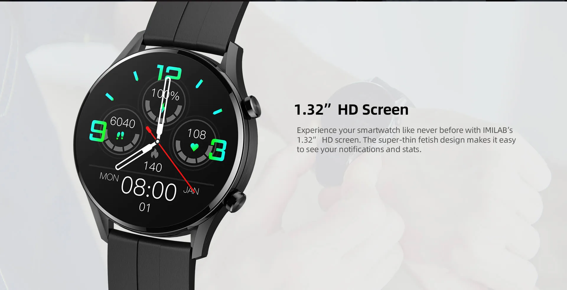 IMILAB W12 smartwatch image 2